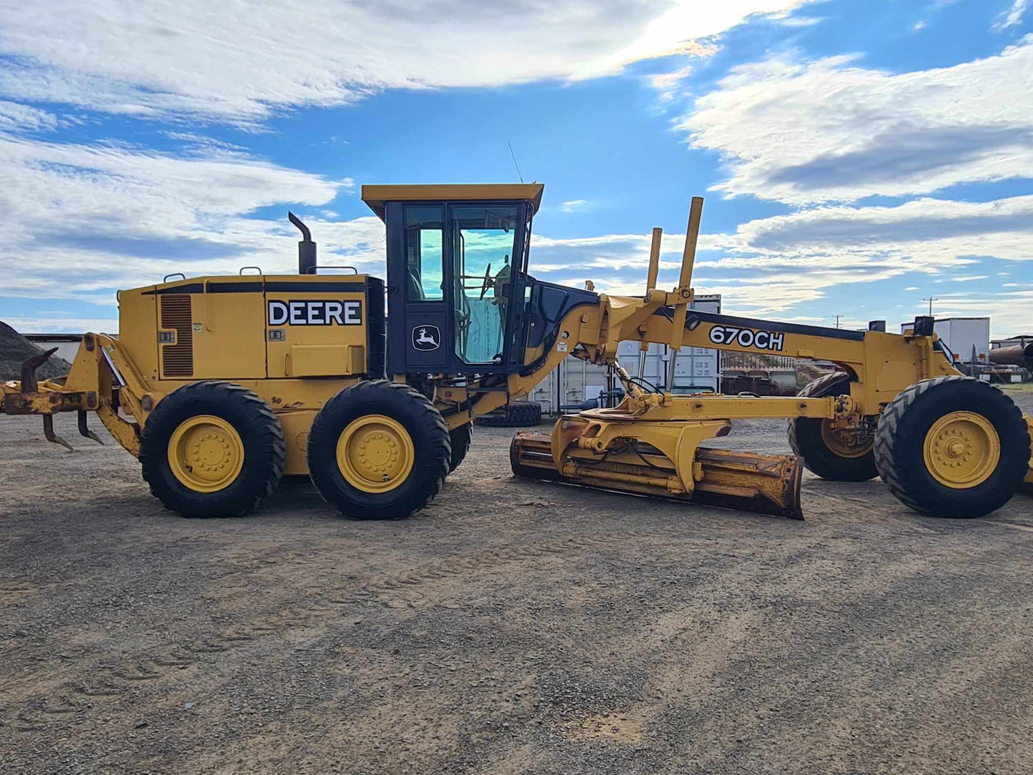 John Deere 670CH Full Sticker Set