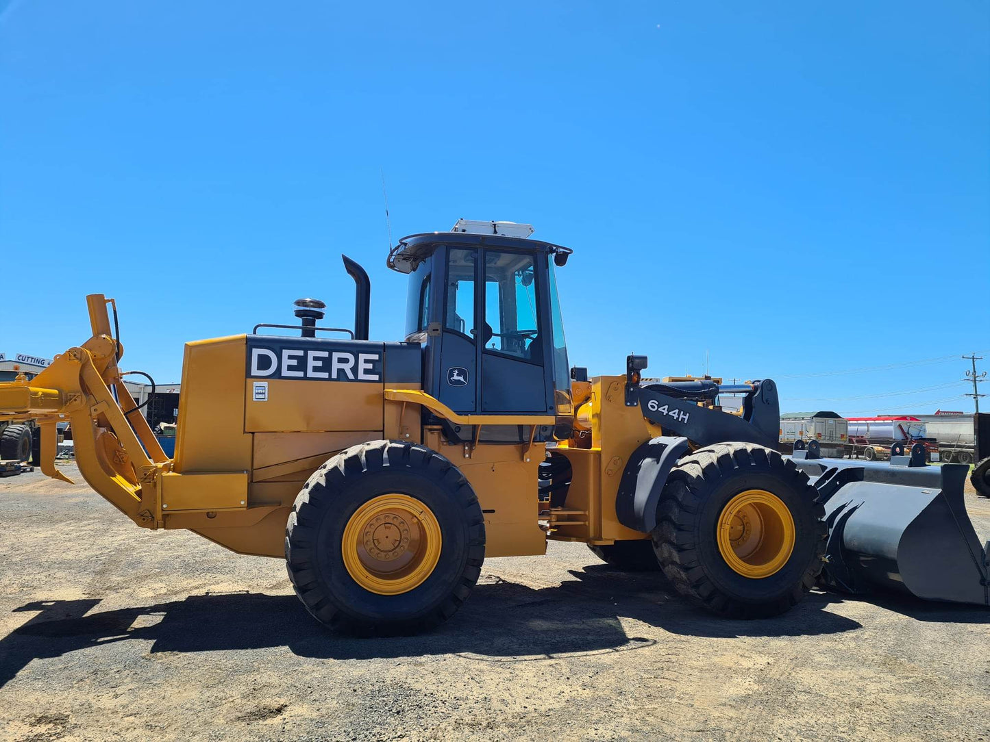 John Deere 644H Sticker Set