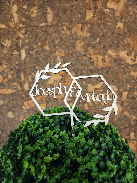 Customised Wedding Cake Topper
